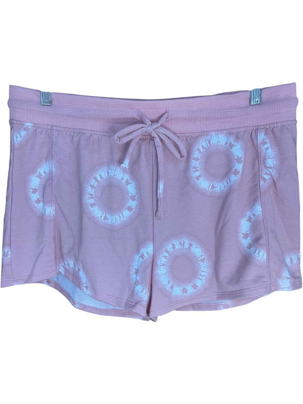 Splendid Circle Tie-Dye Lounge Shorts Pink